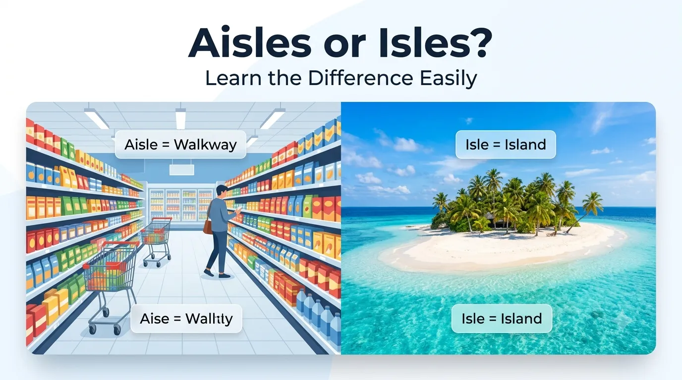 Aisles or Isles
