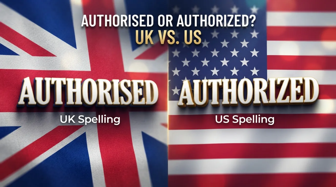 Authorised or Authorized