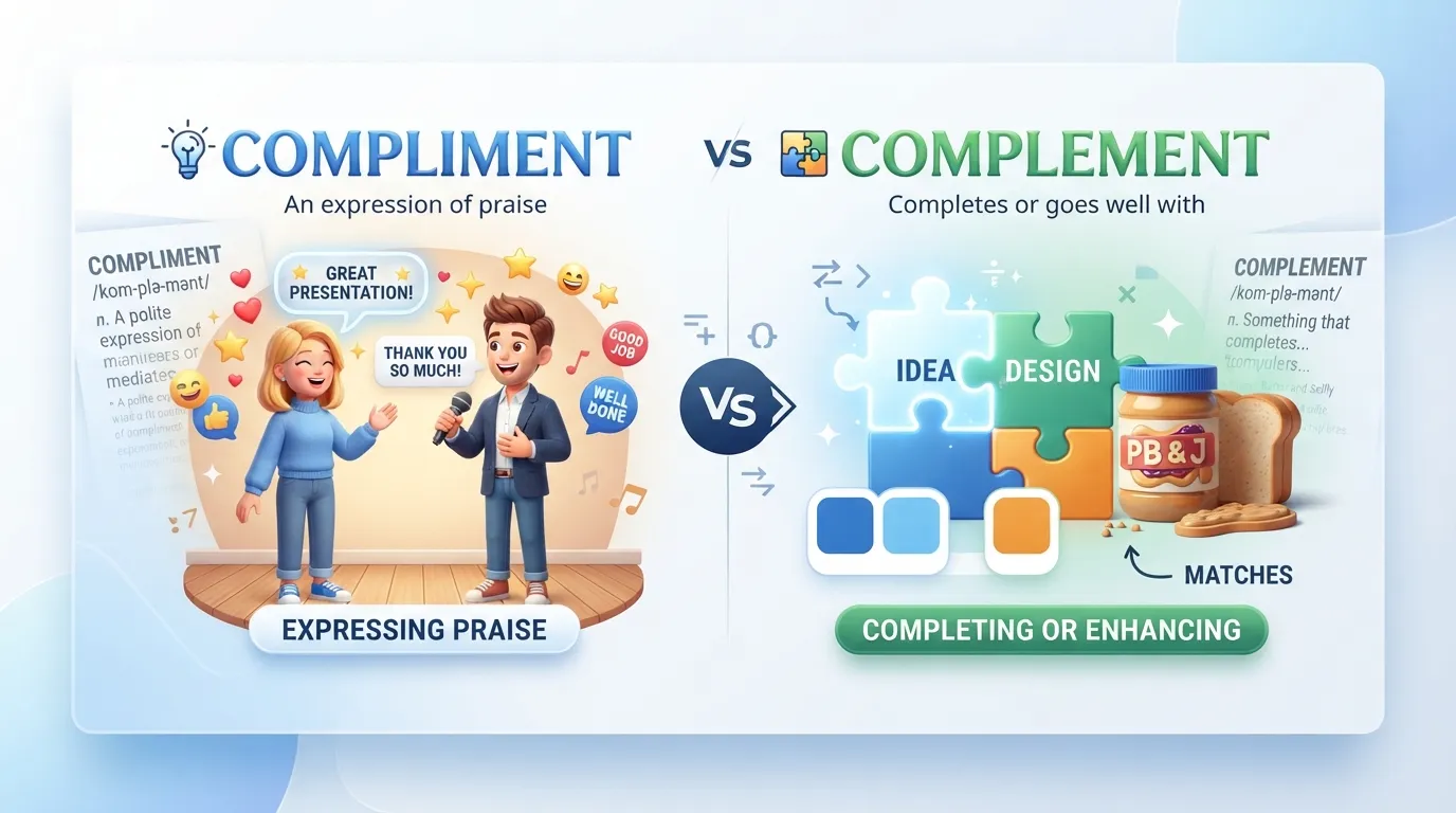Compliment or Complement