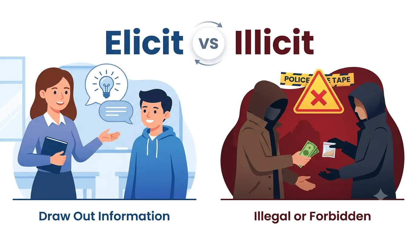 elicit or illicit