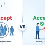 Except or Accept