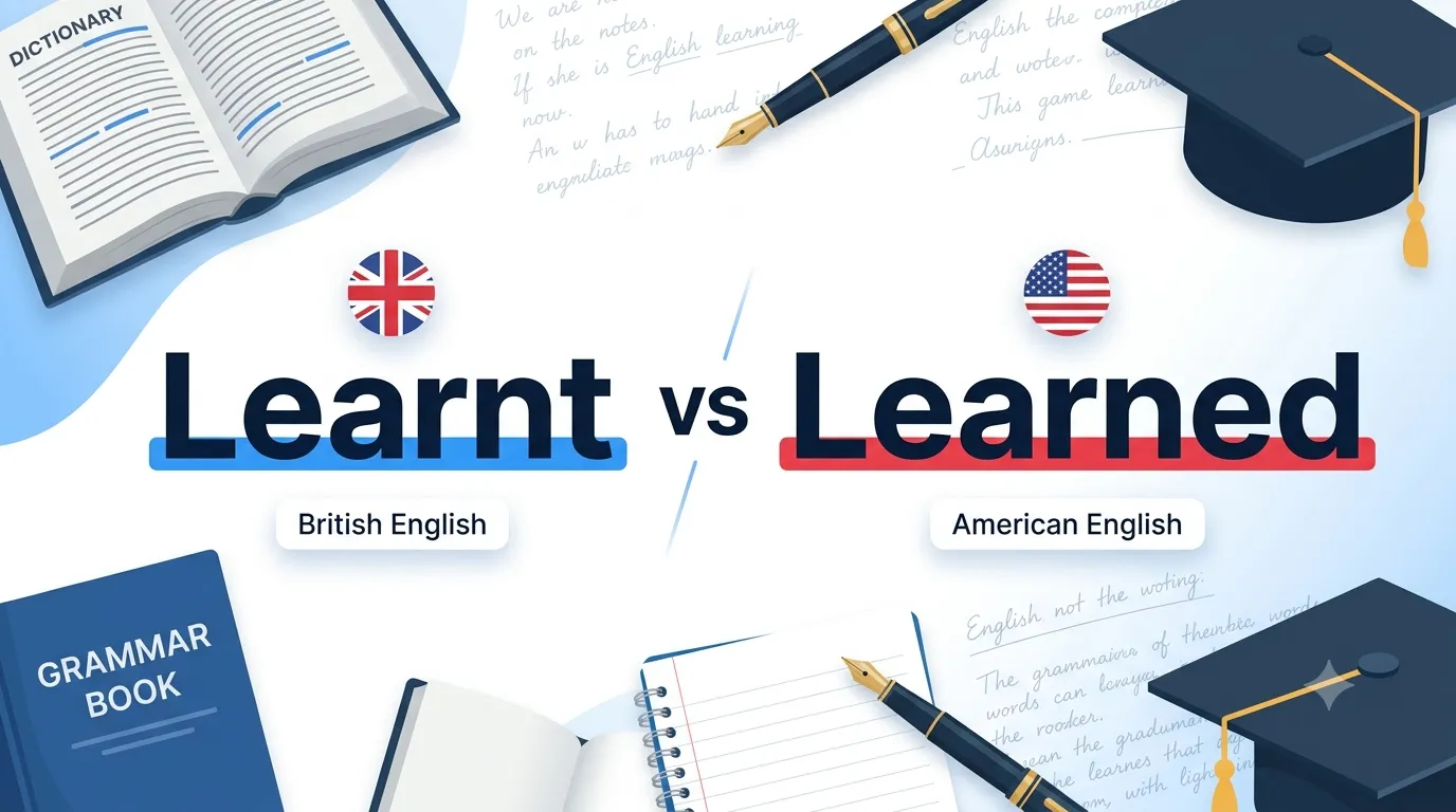 Learnt or learned