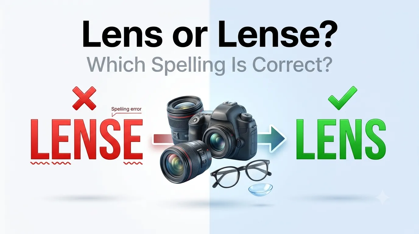 Lens or Lense