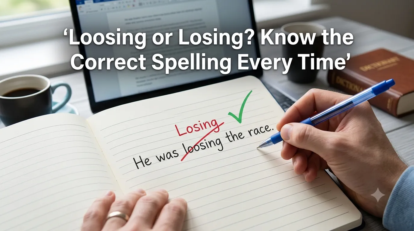 Loosing or losing