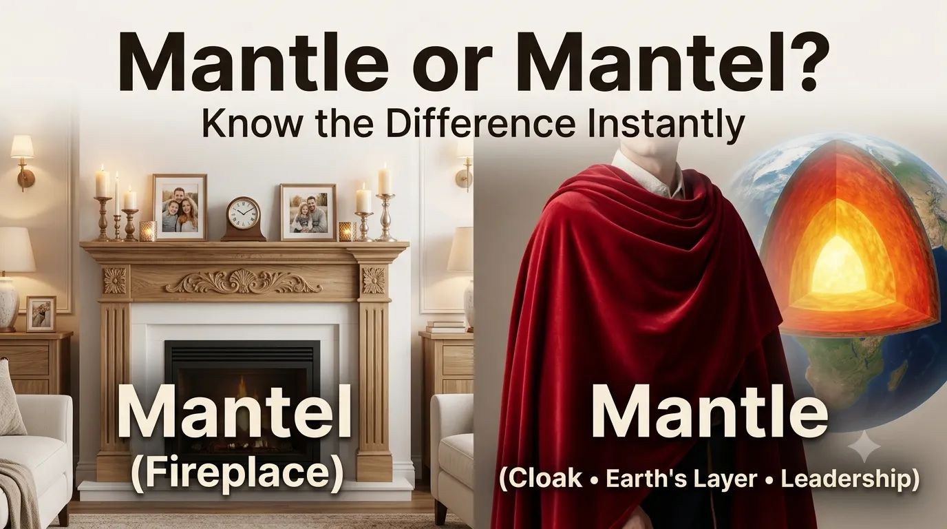 Mantle or Mantel