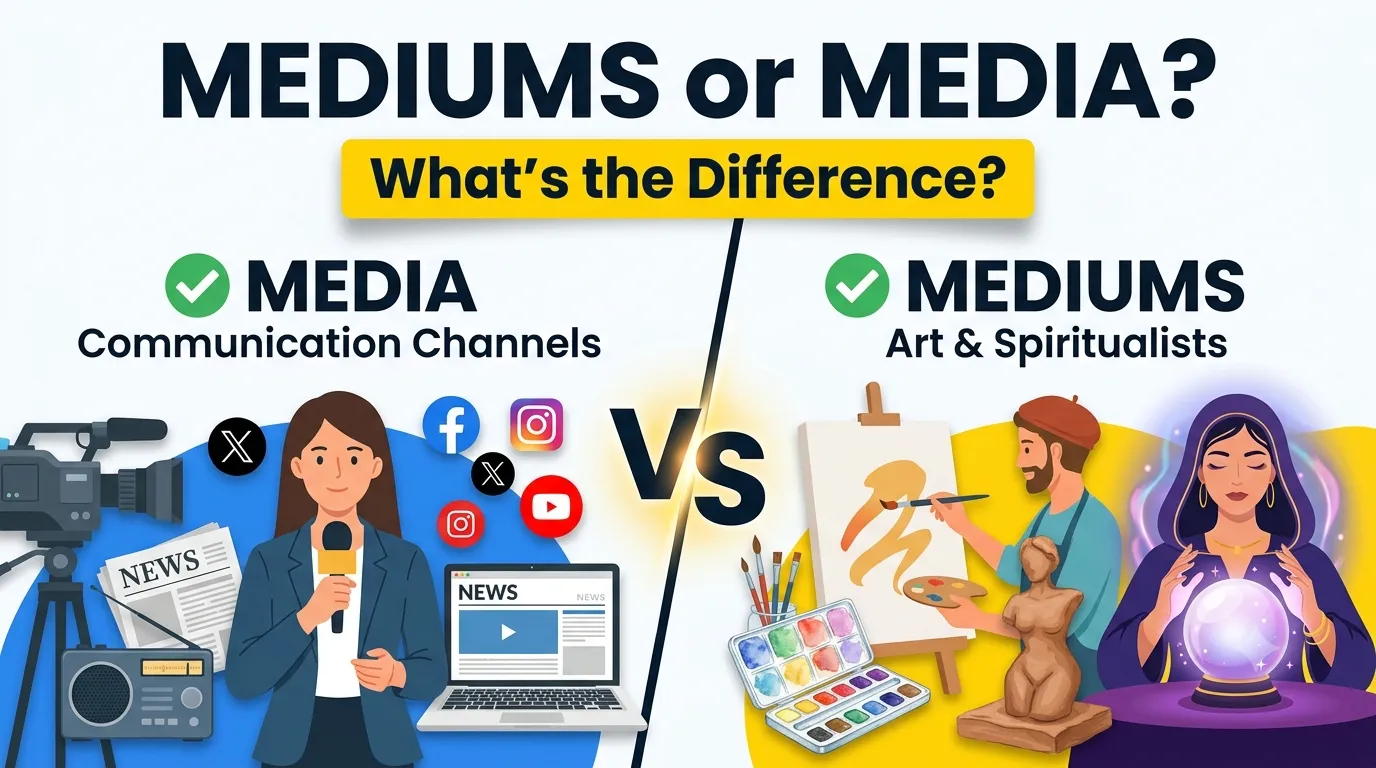 Mediums or media