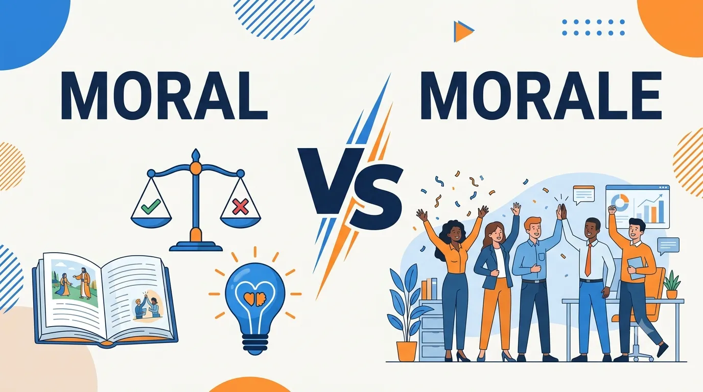 moral or morale