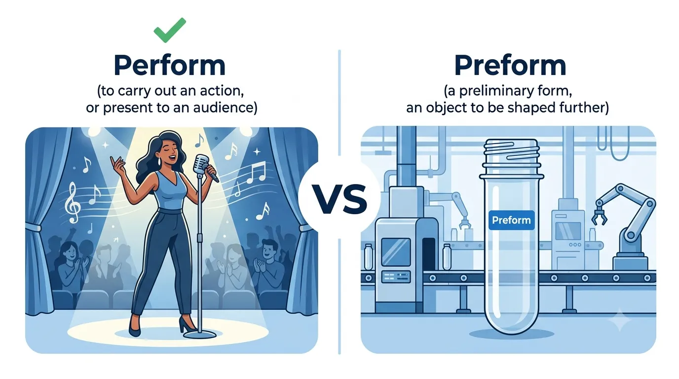 perform or preform