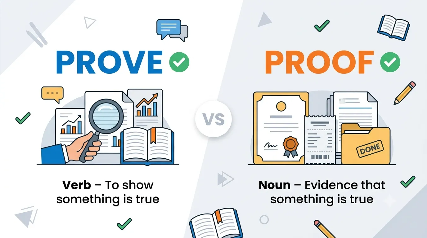 prove or proof
