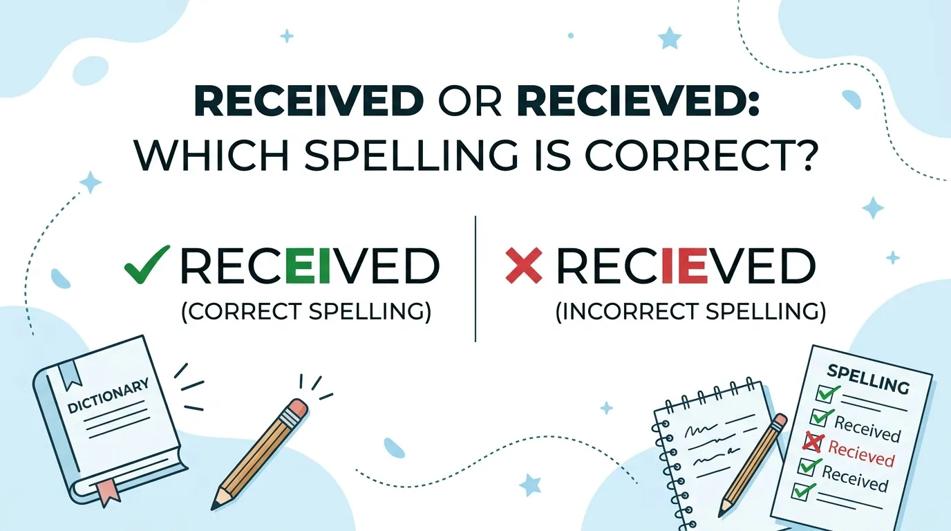 Received or Recieved