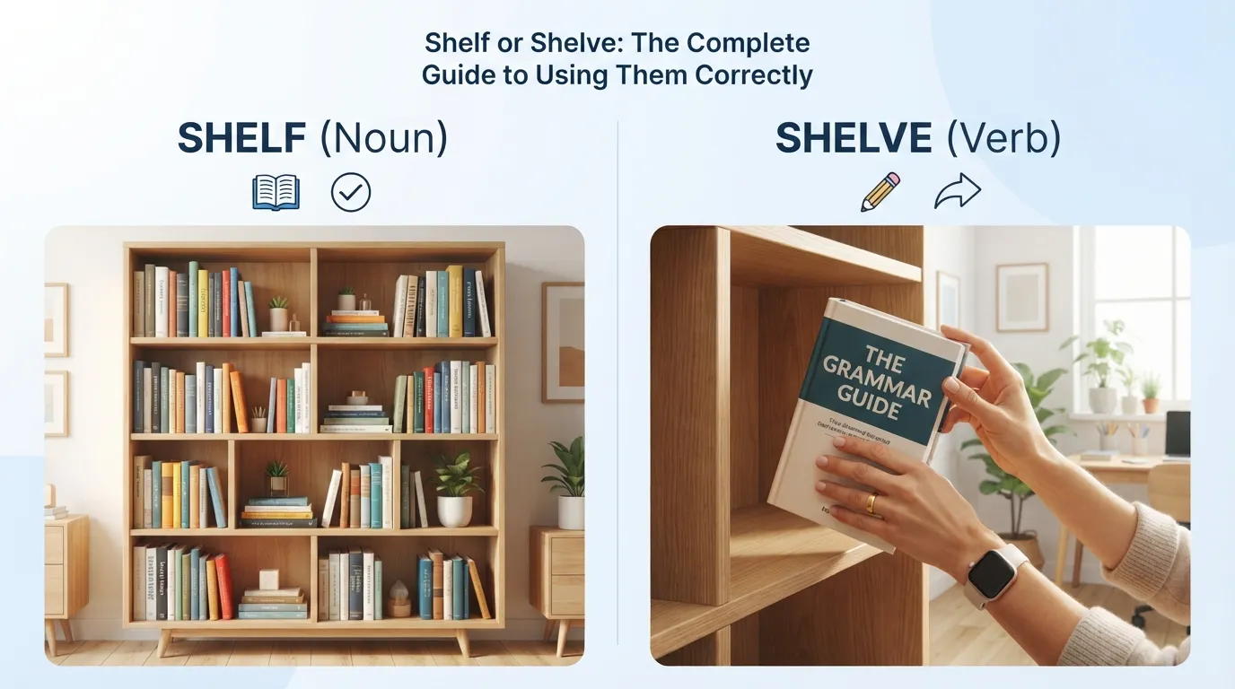 Shelf or Shelve
