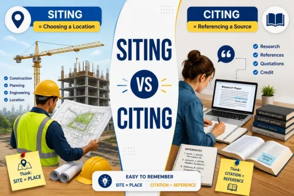 Siting or Citing