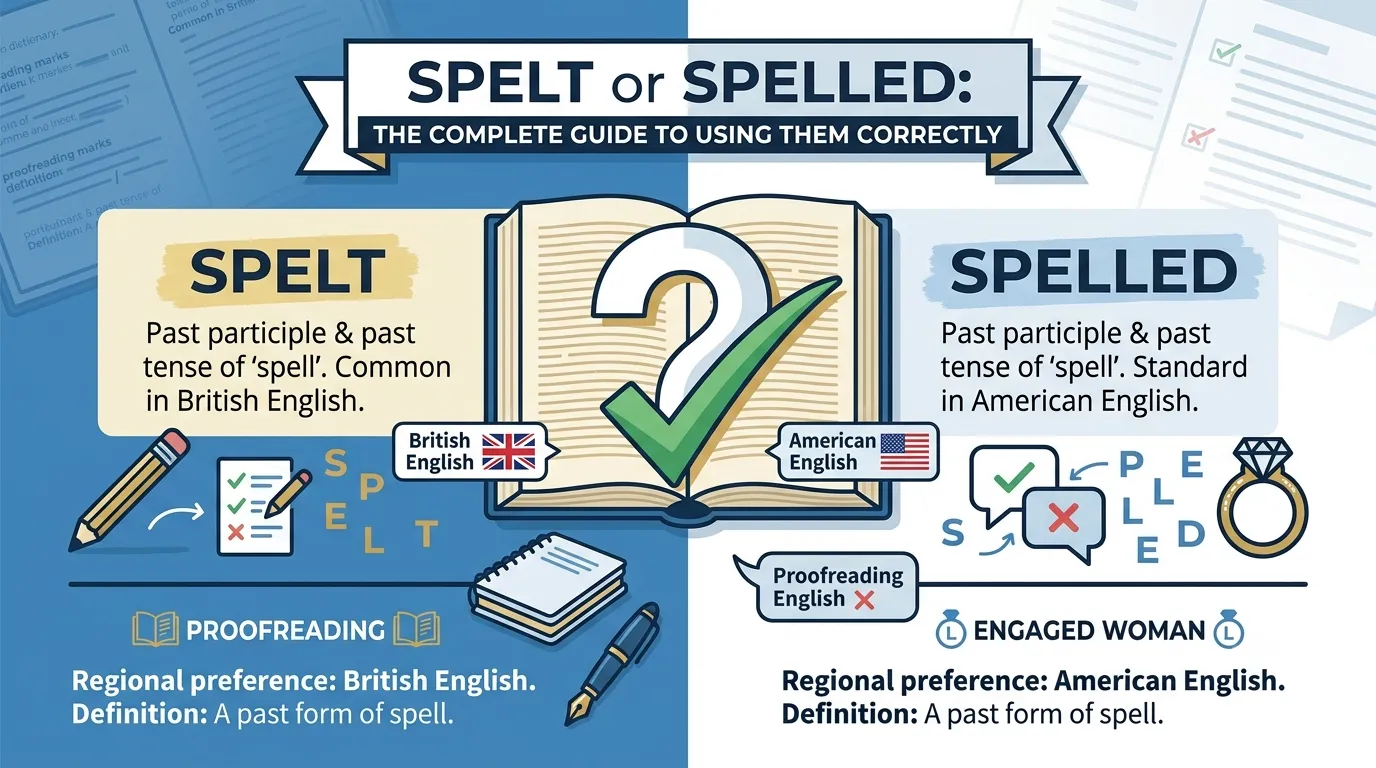 Spelt or Spelled