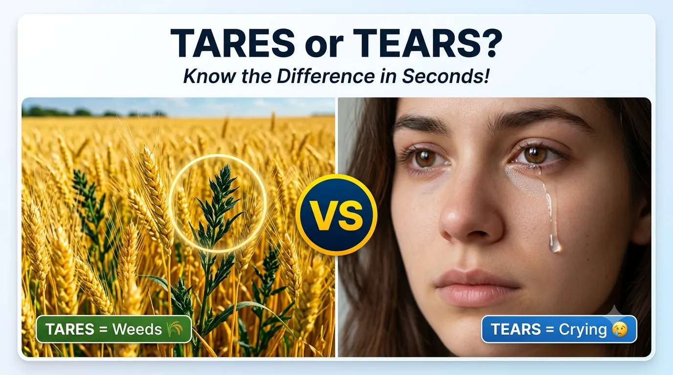 Tares or Tears