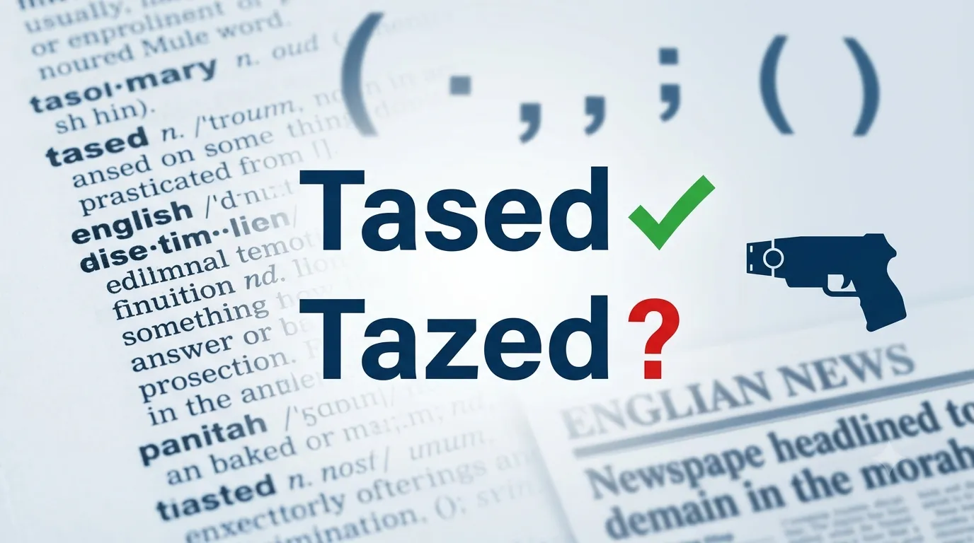 tased or tazed