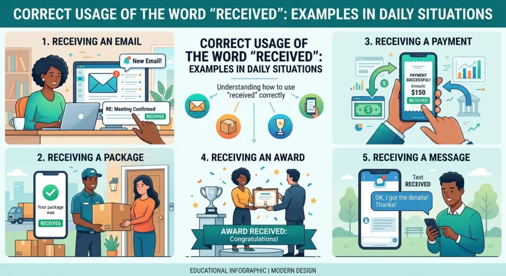 When Should You Use "Received"?