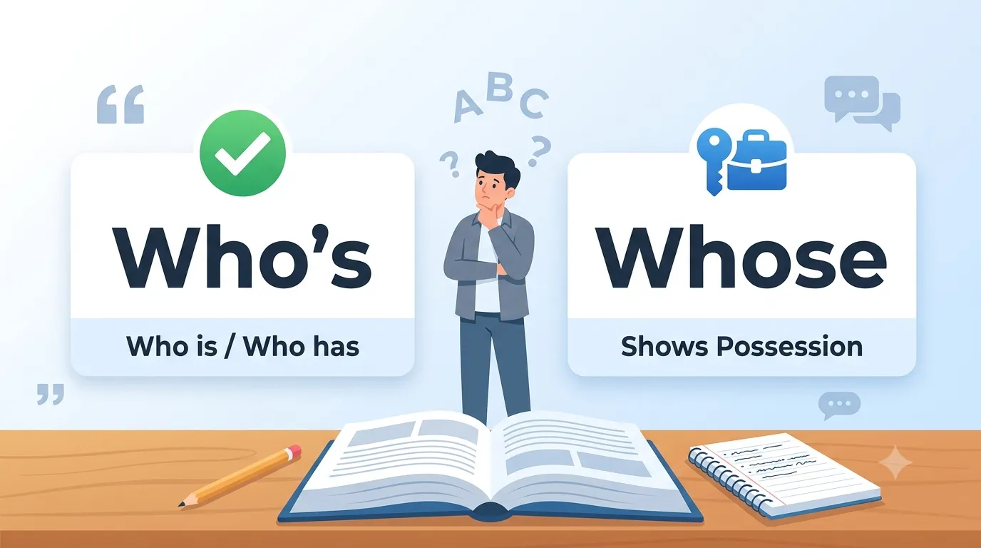 whos or whose