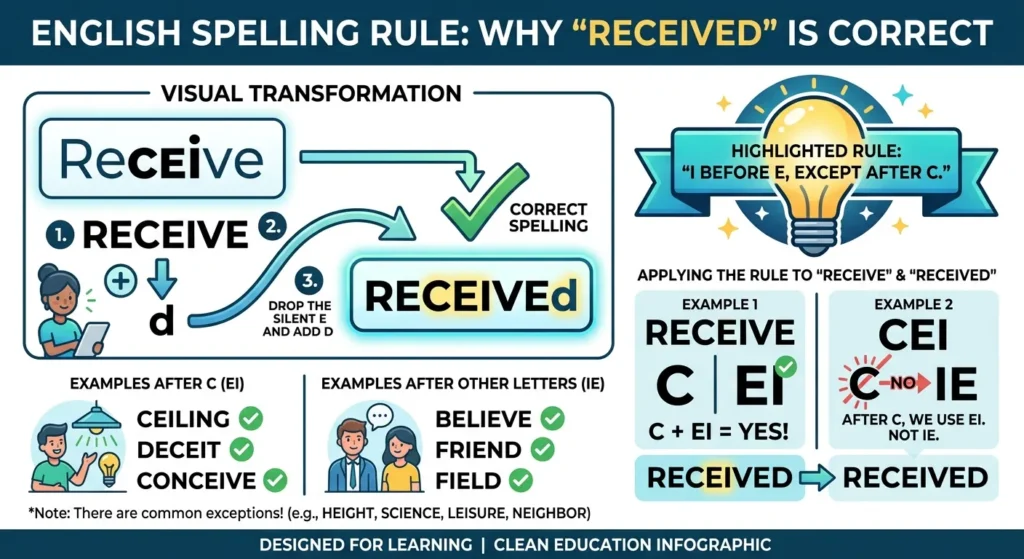Why Is "Received" Correct?