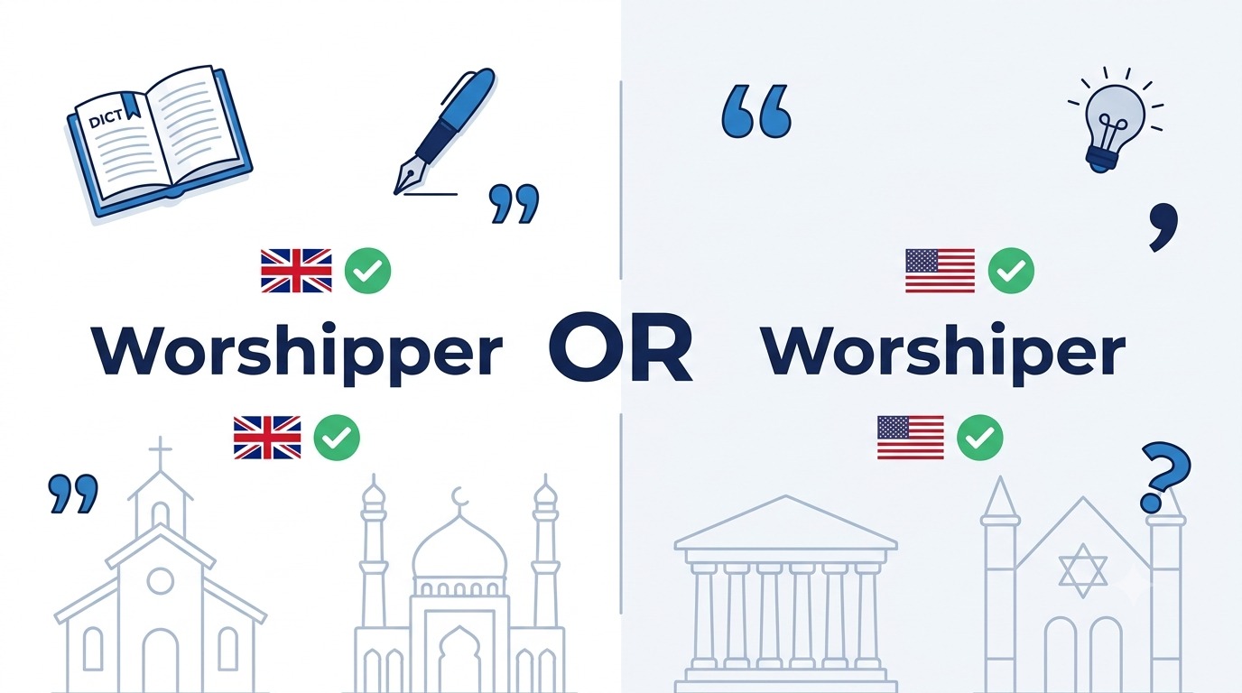 Worshipper or worshiper