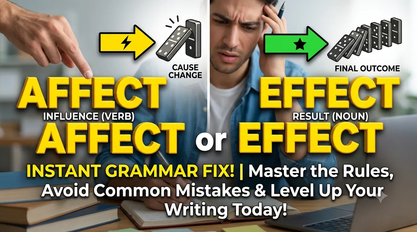 affect or effect