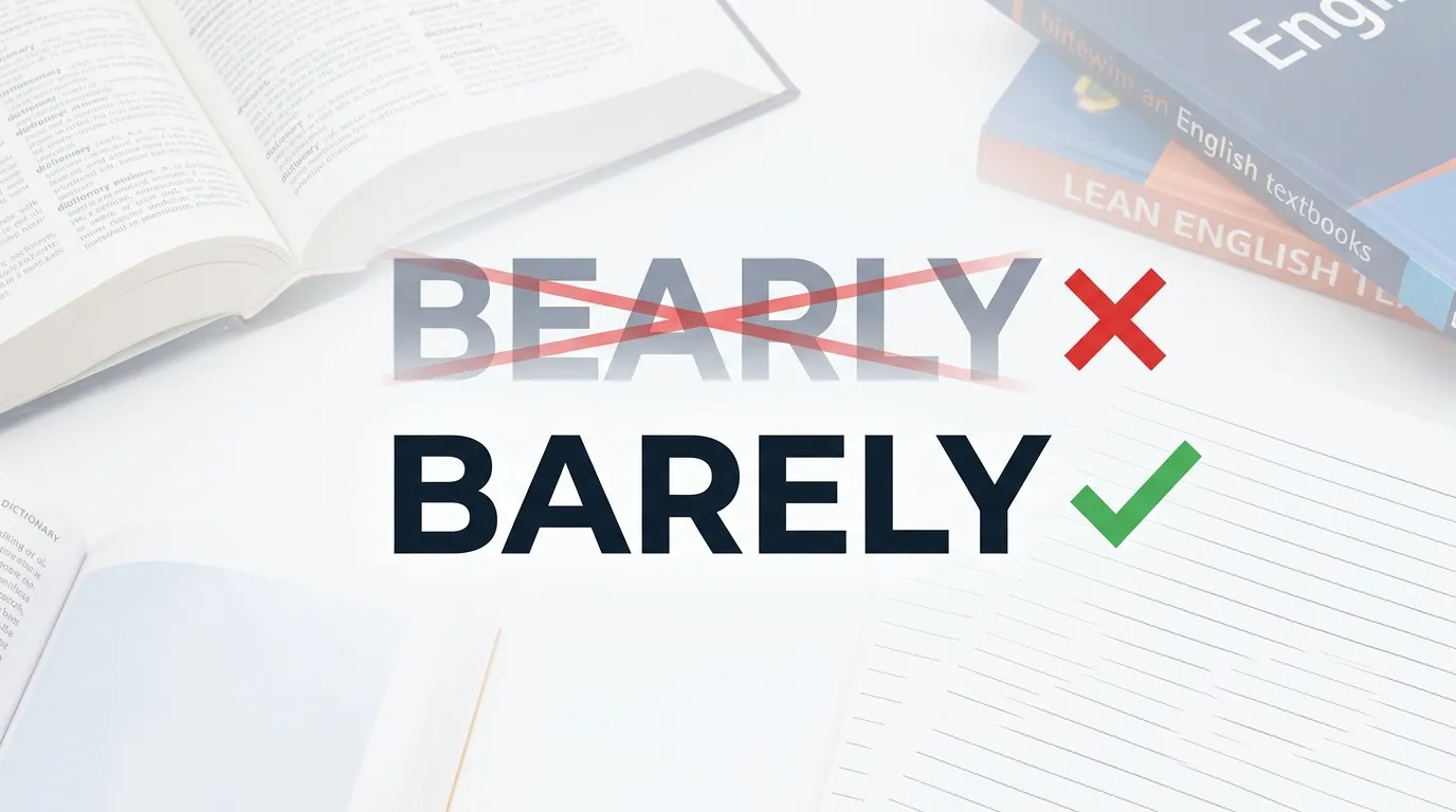 Bearly or barely