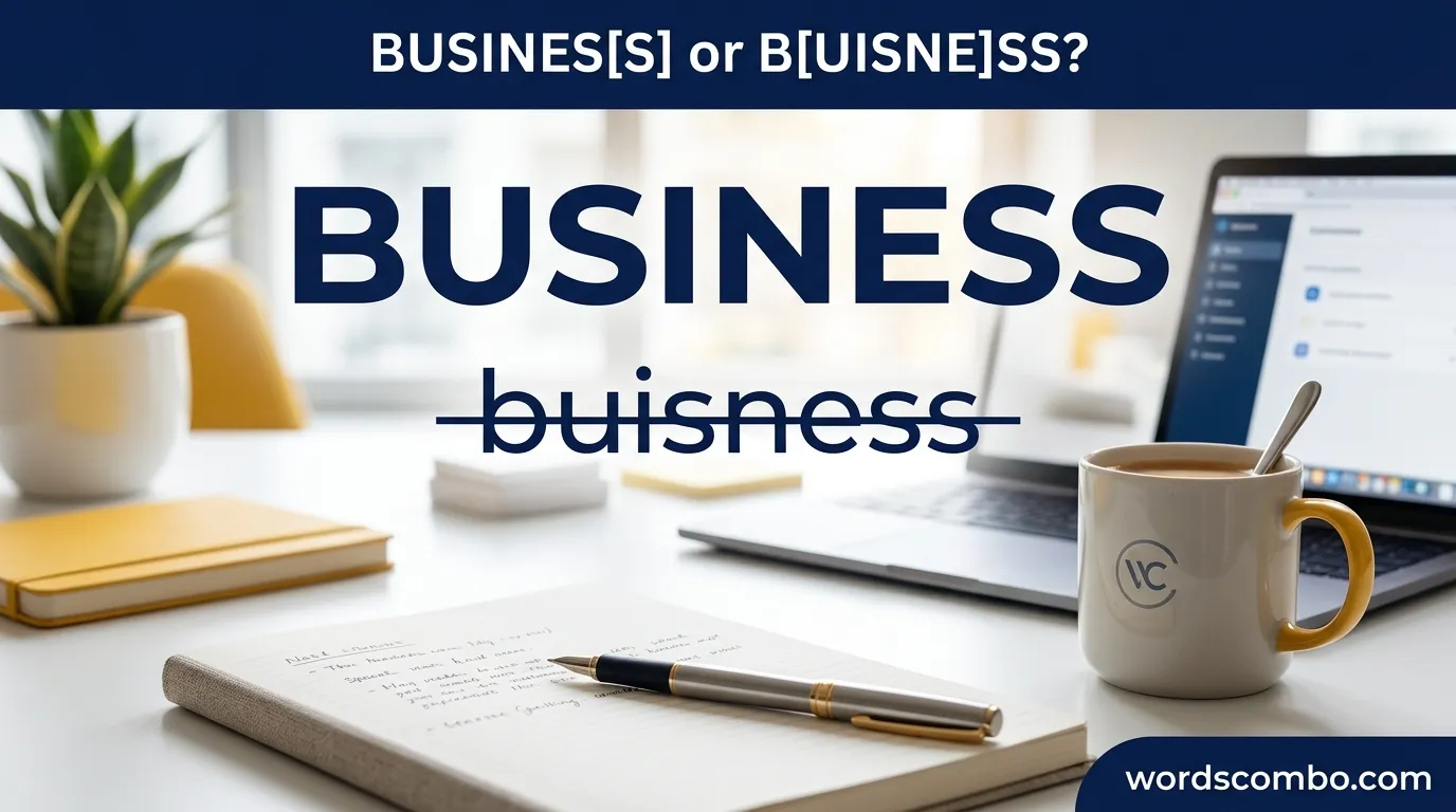 buisness or business