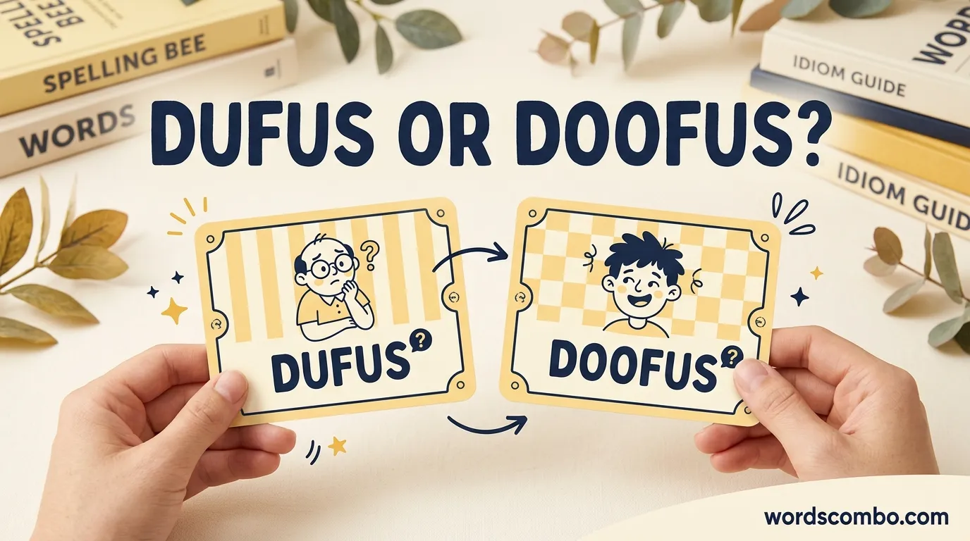 dufus or doofus