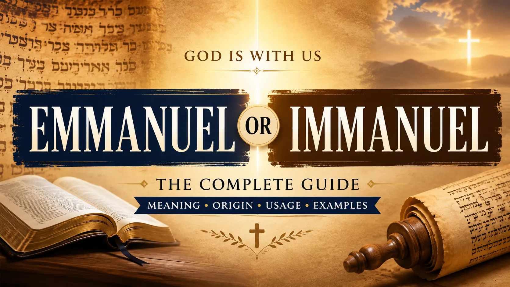 emmanuel or immanuel