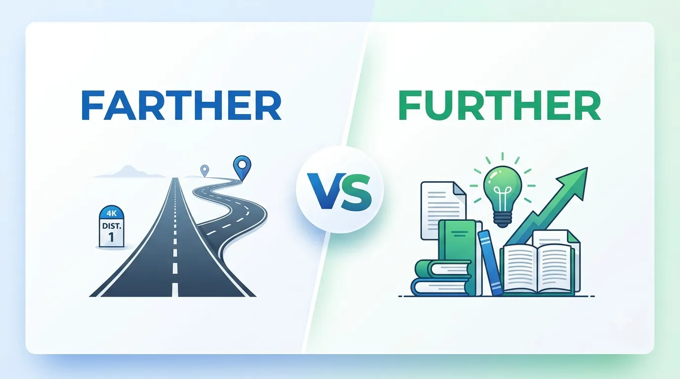 farther or further