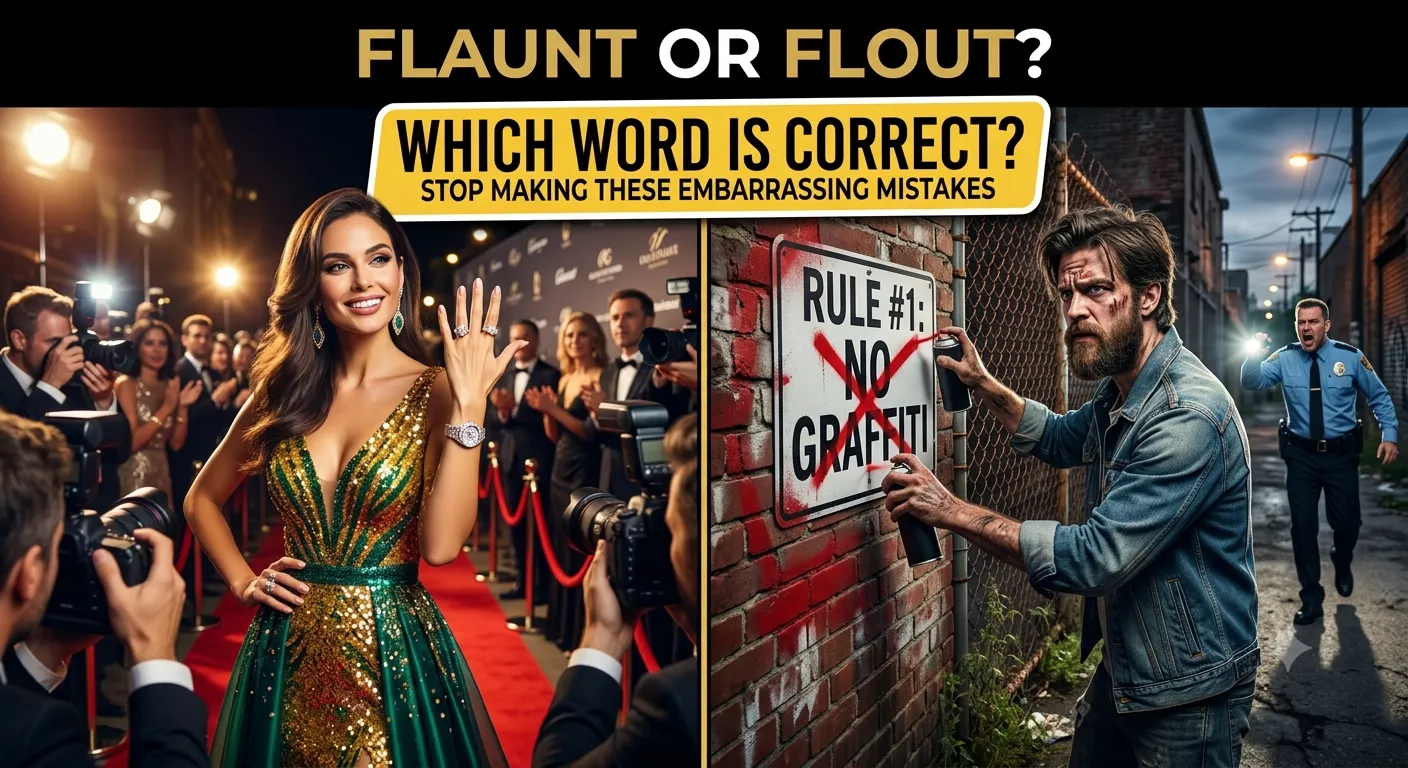 Flaunt or Flout