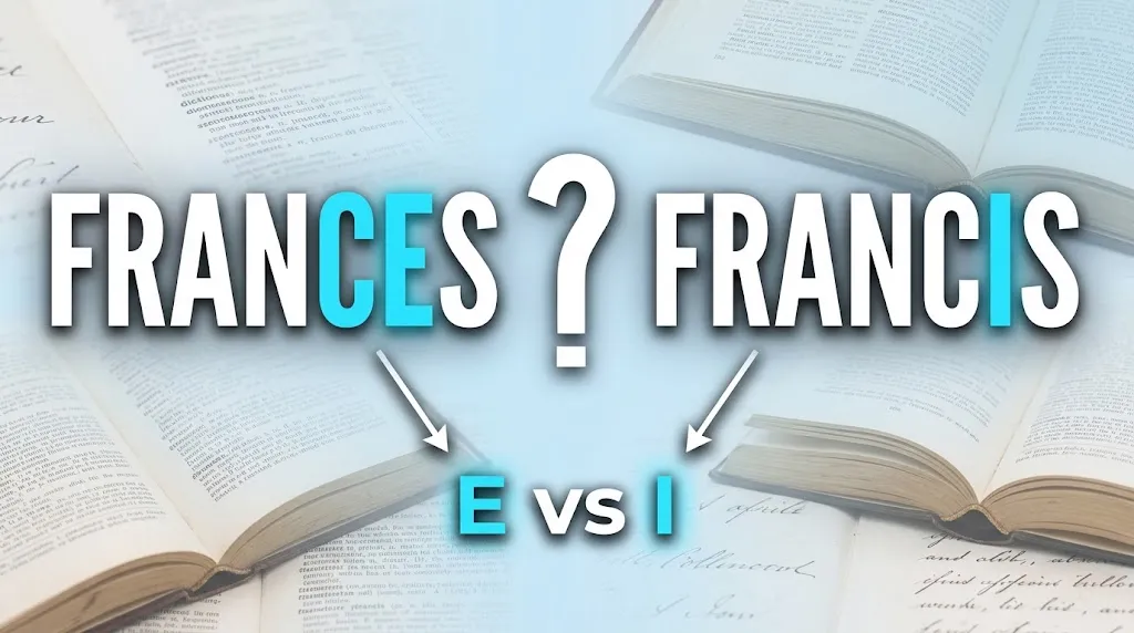 Frances or Francis