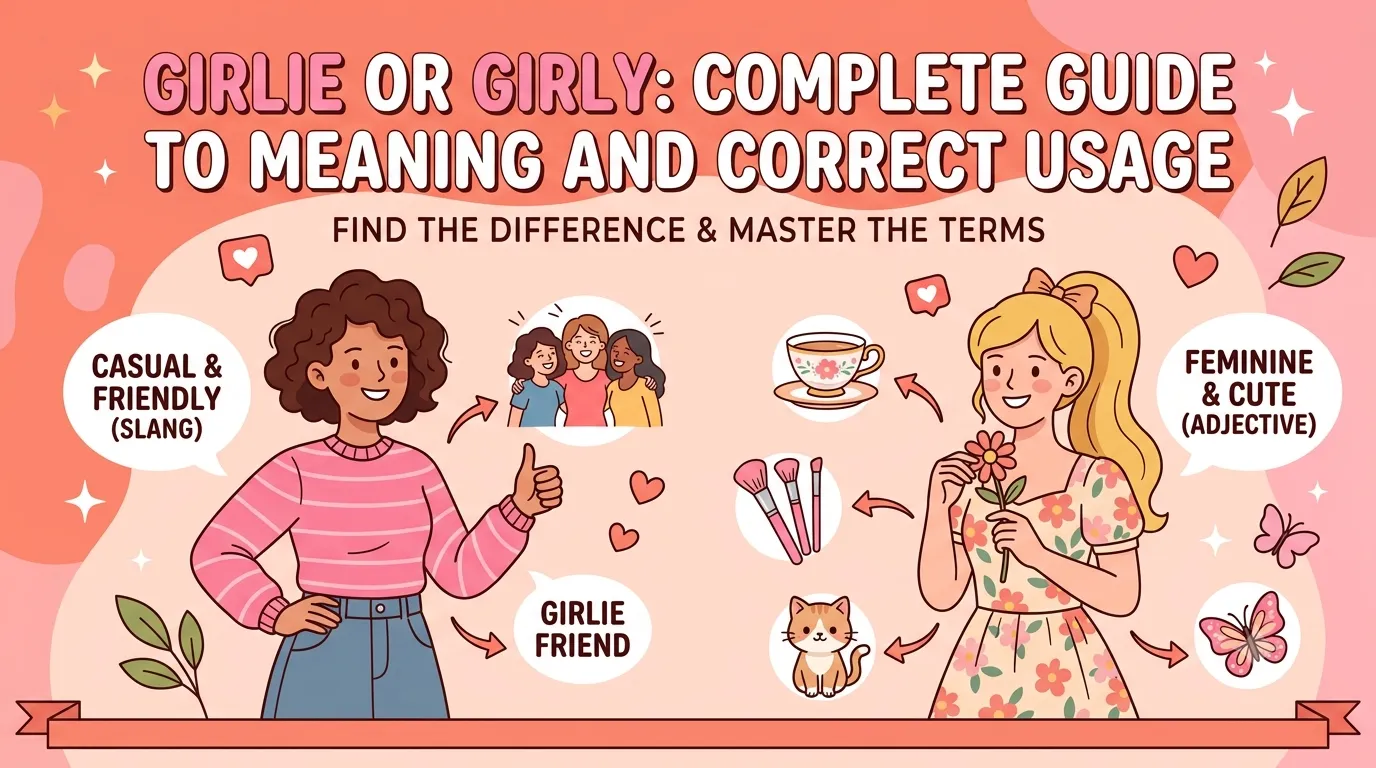 Girlie or girly