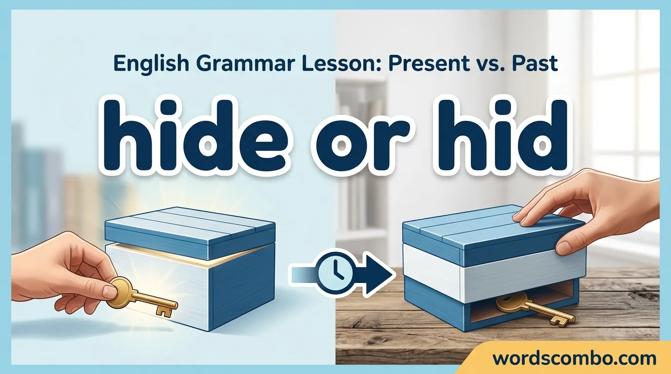 hide or hid