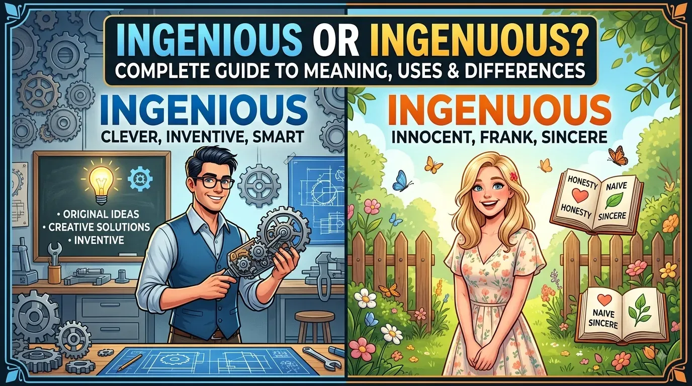 Ingenious or ingenuous