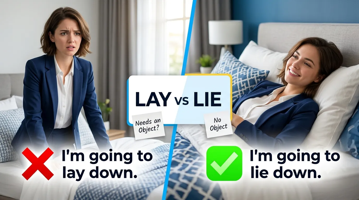 Lay or lie
