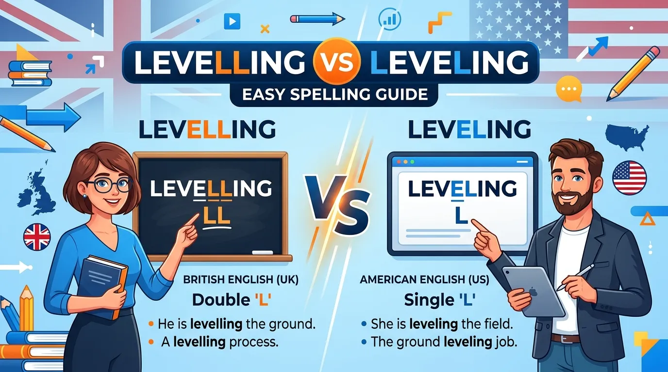 Levelling or Leveling