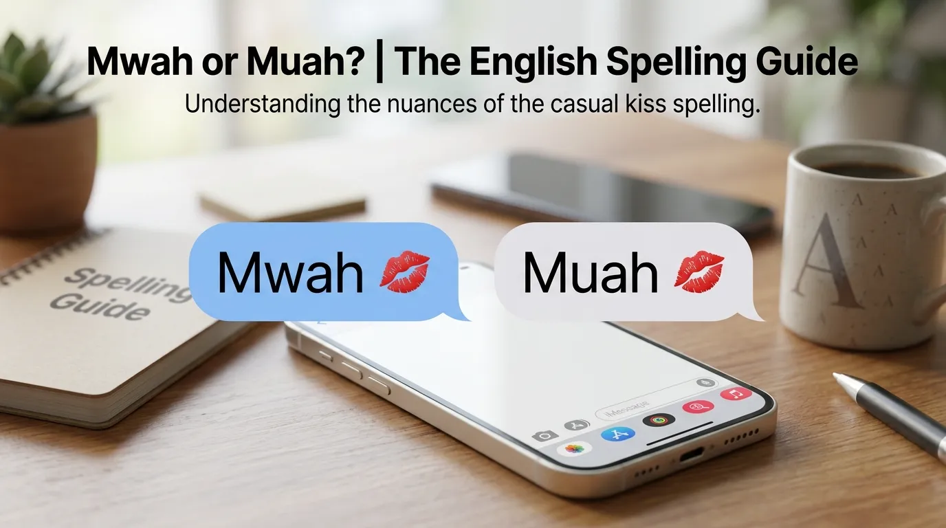 Mwah or muah