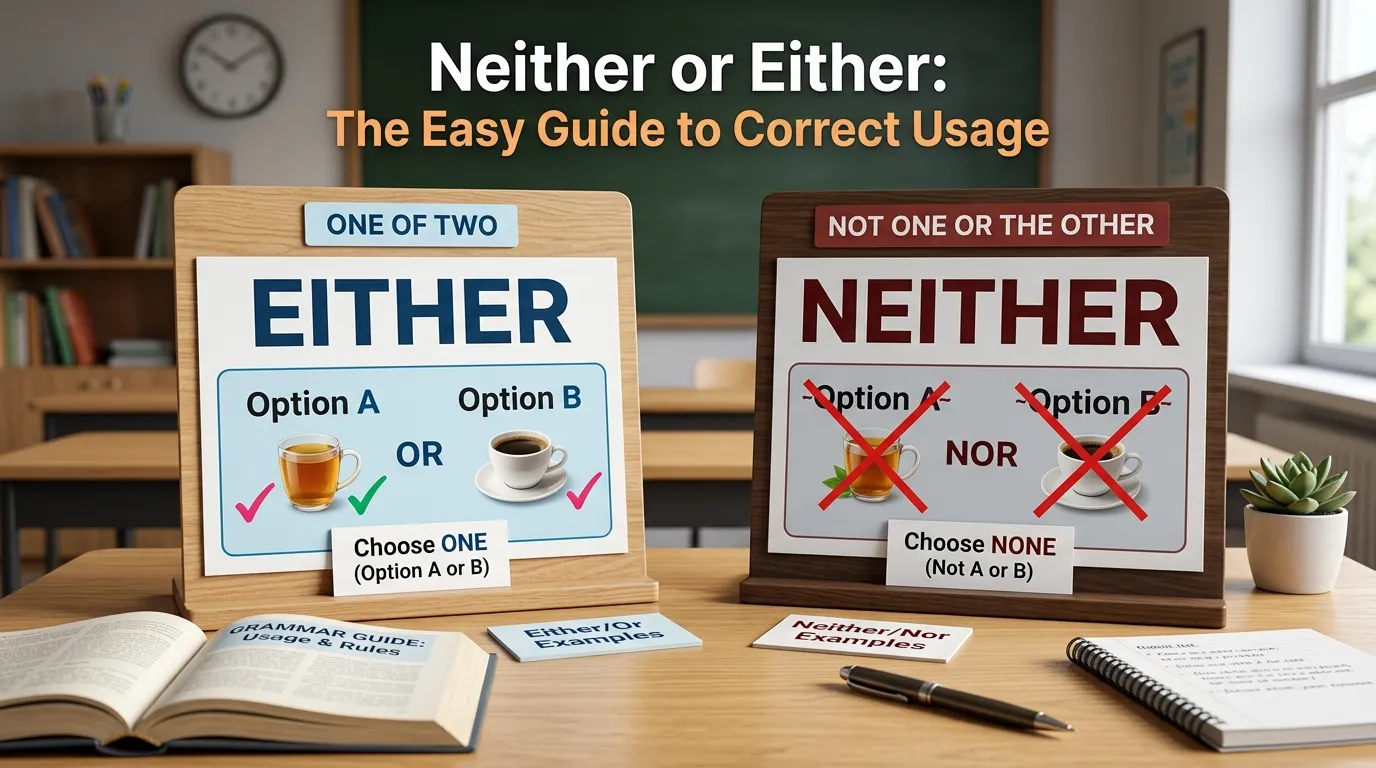 neither or either