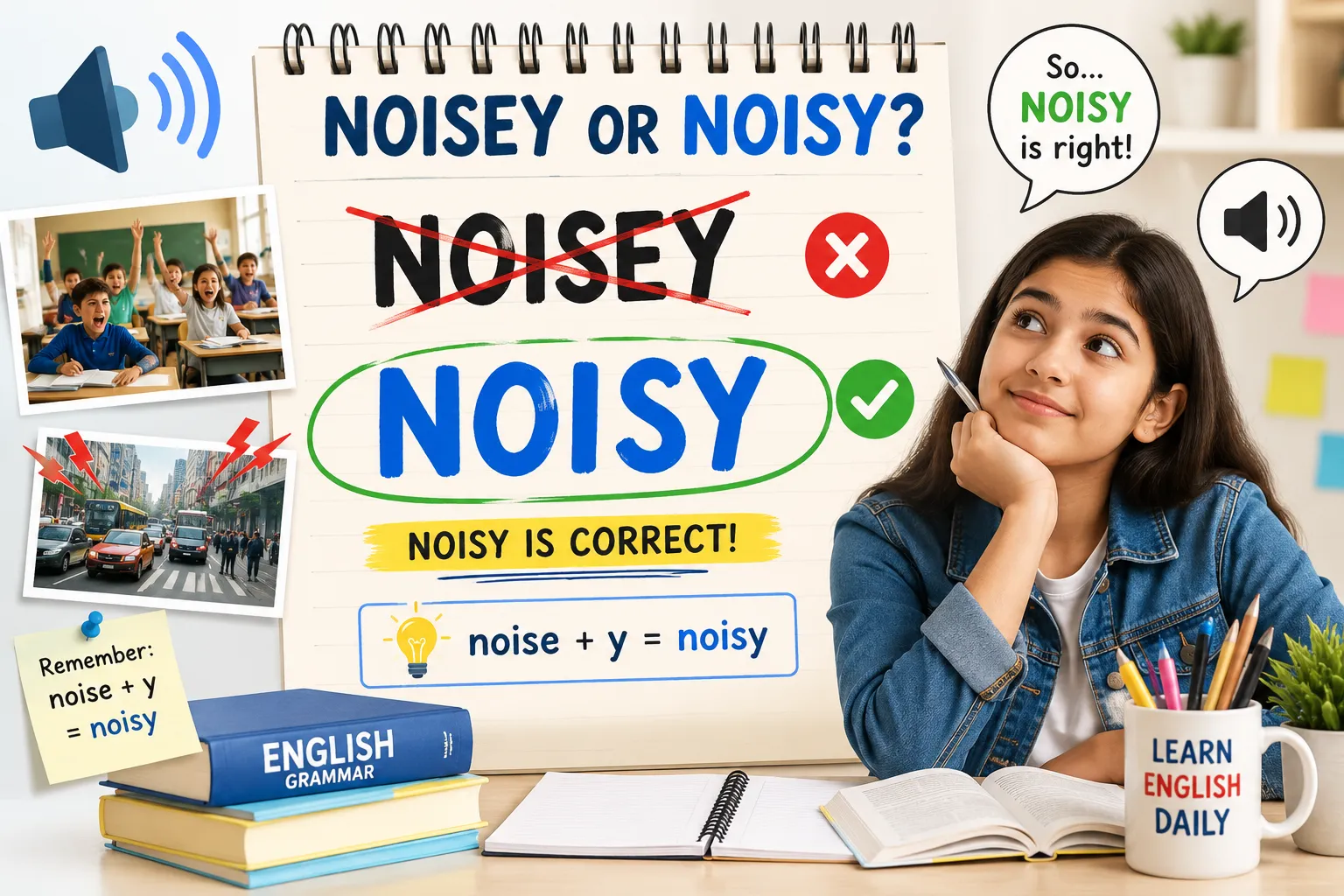 noisey or noisy