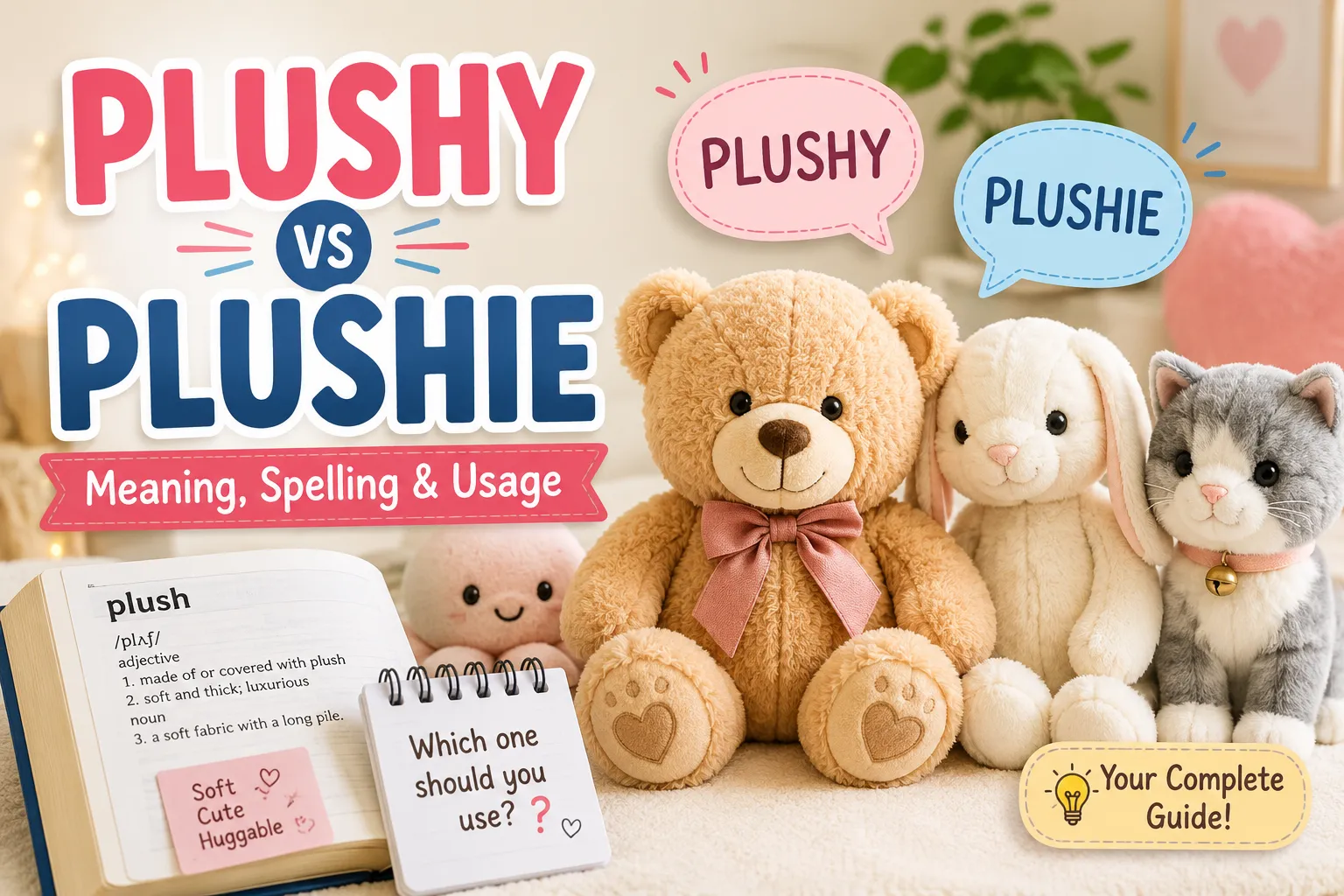 plushy or plushie