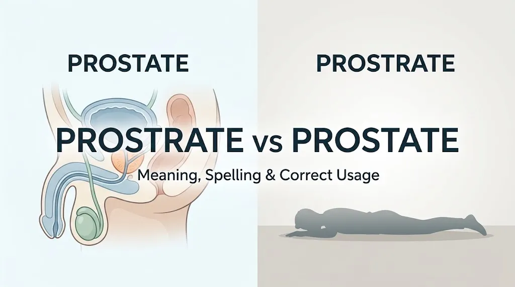 prostrate or prostate