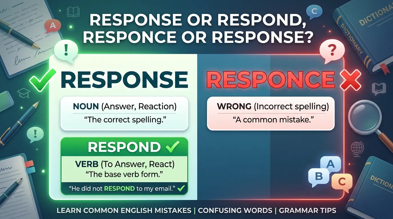 Response or Respond