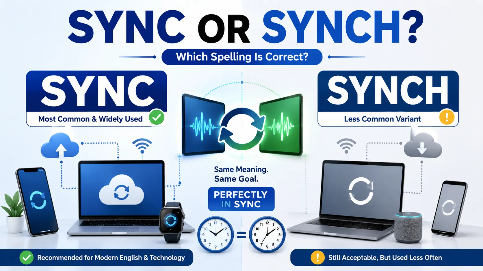 sync or synch