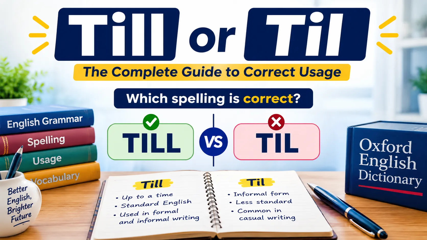 till or til
