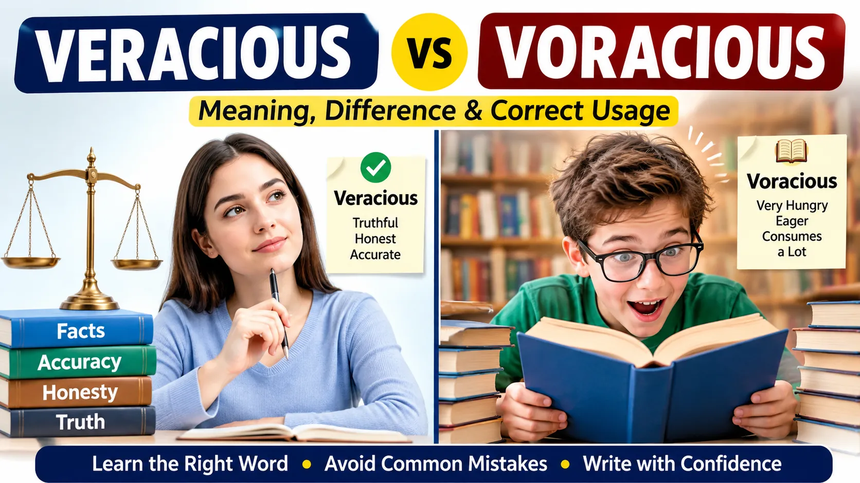 veracious or voracious