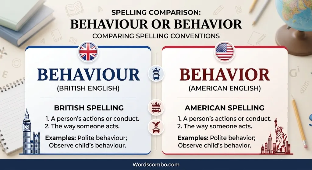 Behaviour or Behavior