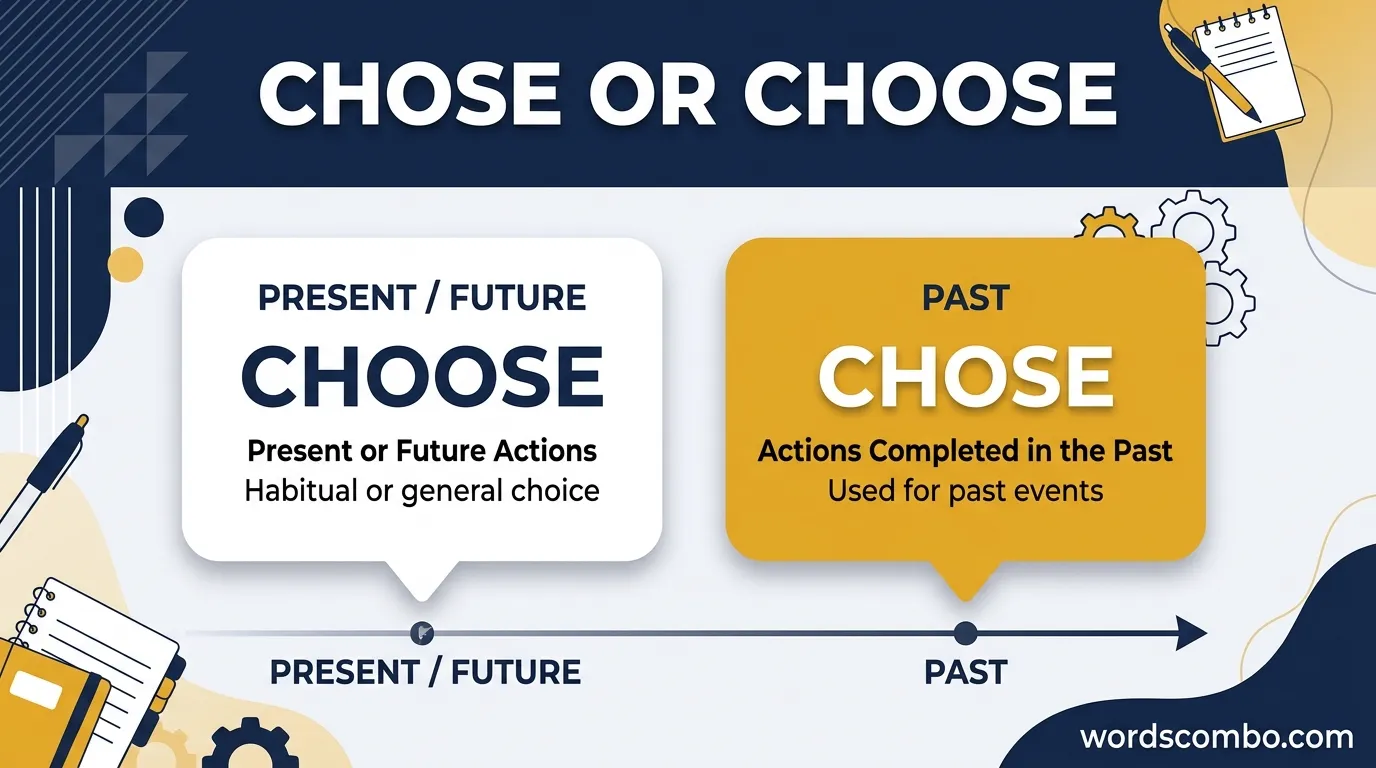 chose or choose