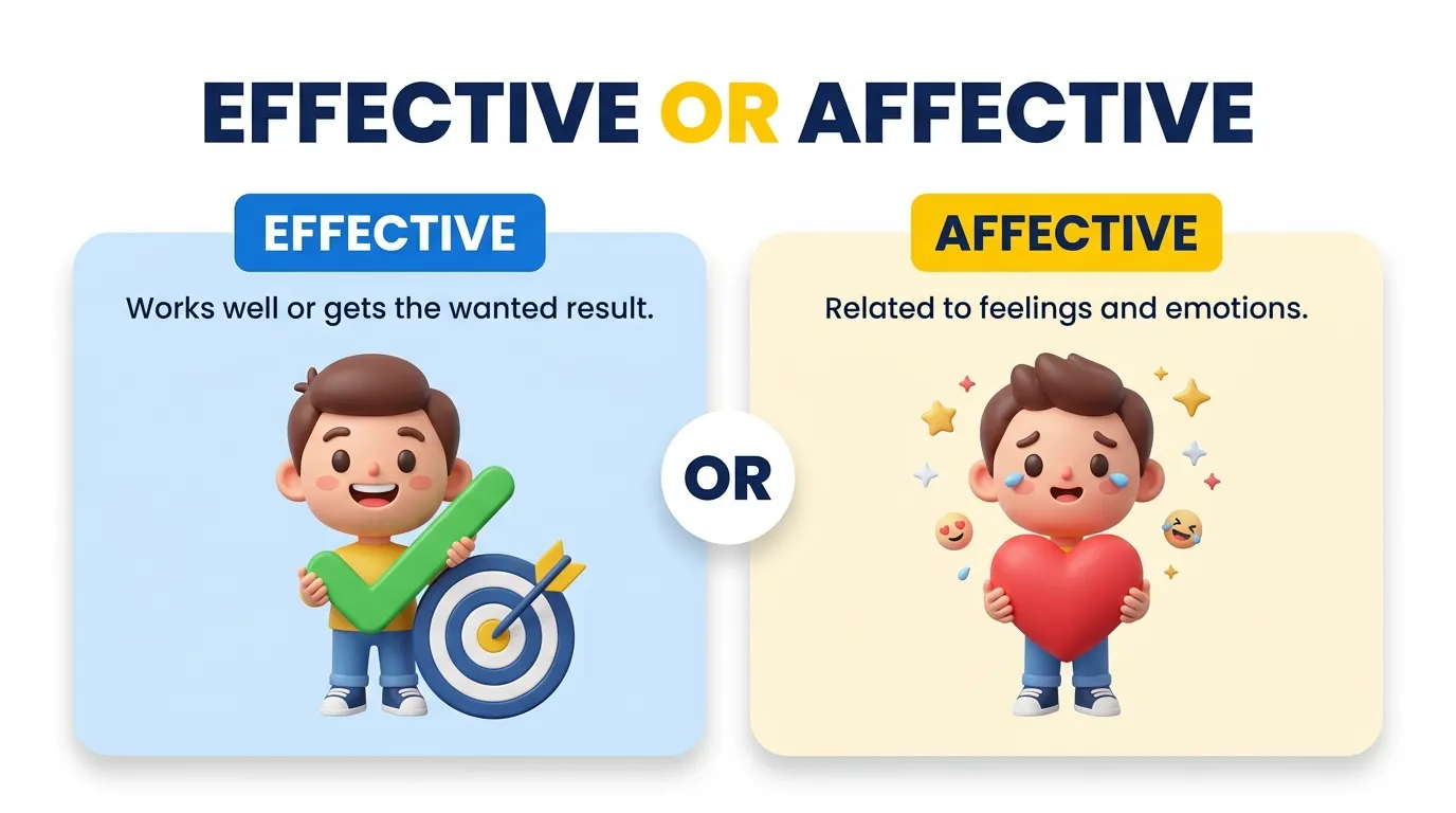 effective or affective