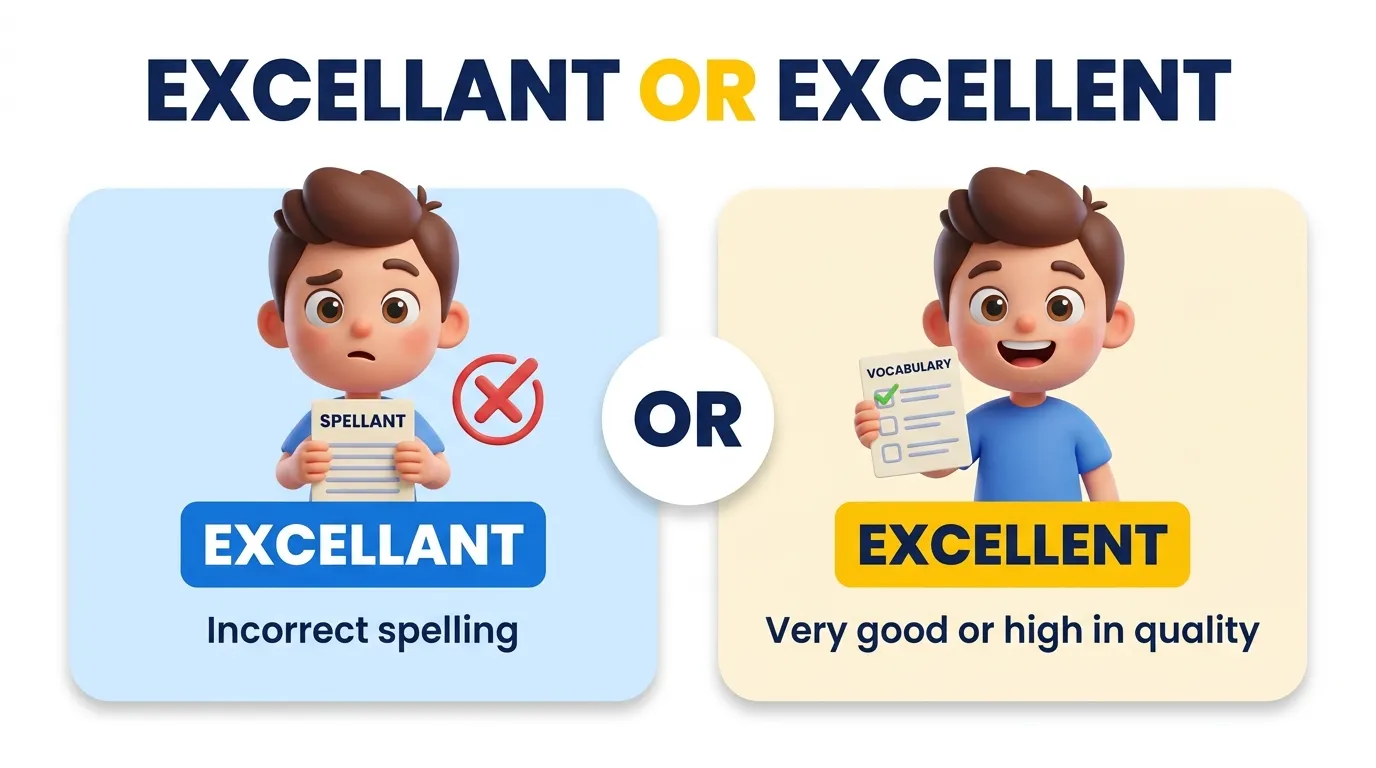 Excellant or excellent