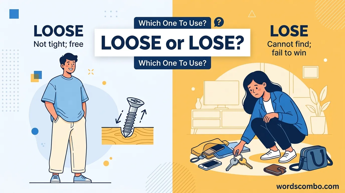 loose or lose
